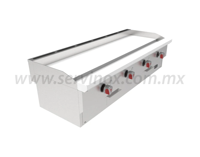 Plancha Slim 4 Quemadores Drago PG4SLIM